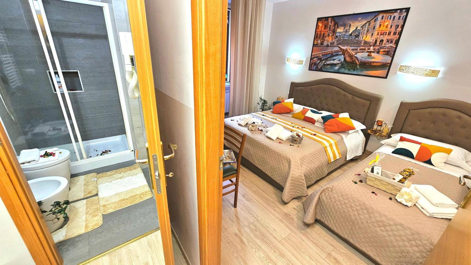 A Casa Simpatia Roma - Free Parking If You Book 4 Nights Acomodação com café da manhã  Roma